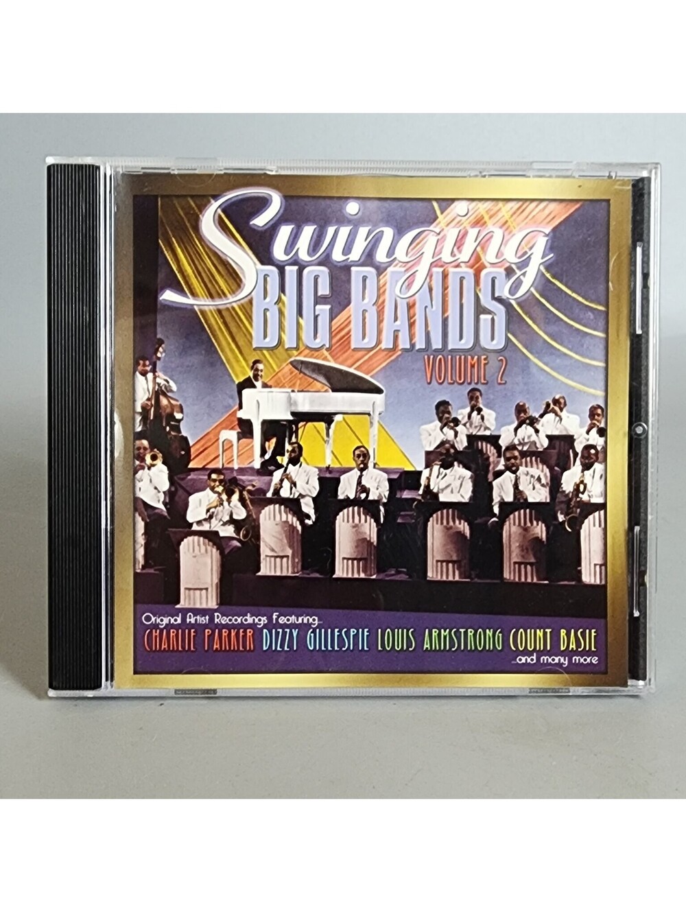 Swinging Big Bands Volume 2 CD Charlie Parker Dizzy Gillespie Louis Armstrong